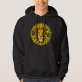 Löwensonnenblume Hoodie (Vorderseite)