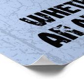 Löwenstärke Poster (Ecke)