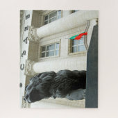 Löwenstatue, Sofia, Bulgarien 520-pc Puzzle (Vertikal)