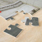 Löwenstatue, Sofia, Bulgarien 520-pc Puzzle (Seite)
