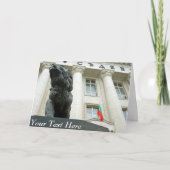 Löwenstatue, Sofia, Bulgarien Karte (Vorderseite)