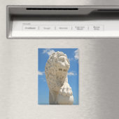 Löwenstatue St. Augustine, Florida Magnet (In Situ (Geschirrspüler))