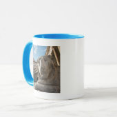 Löwenstatue vor San Francesco di Paola Tasse (Vorderseite Links)