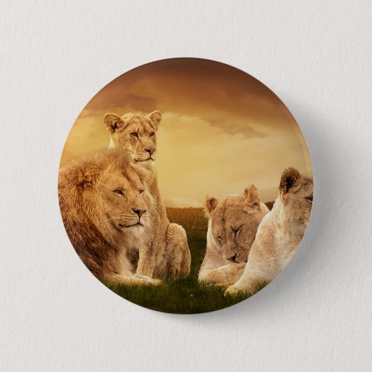 Löwenstolz Button (Vorderseite)