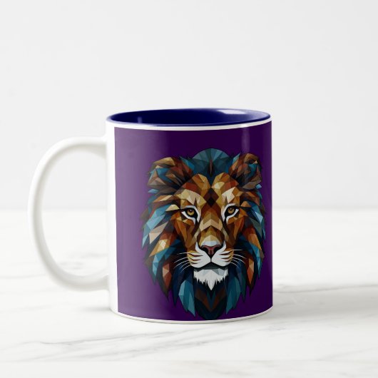 Löwentasse Zweifarbige Tasse (Links)