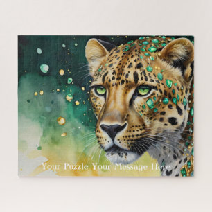 Löwenteppich Aquarell-Fantasie-Mosaik-Diamant Puzzle