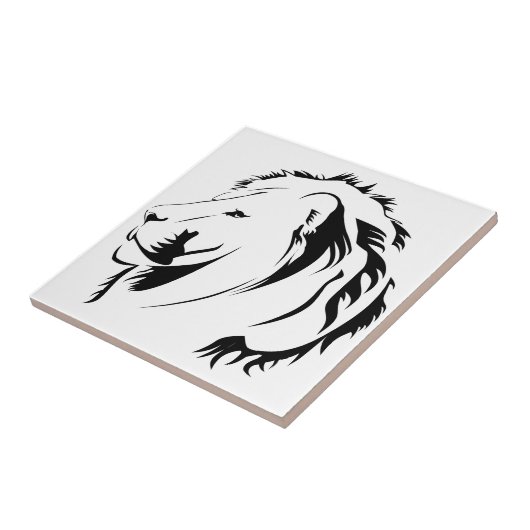 Löwentribal 001 fliese (Seite)