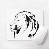 Löwentribal 001 mousepad (Mit Mouse)
