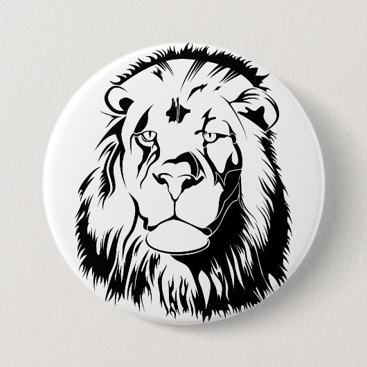 Löwentribal 002 button (Vorderseite)