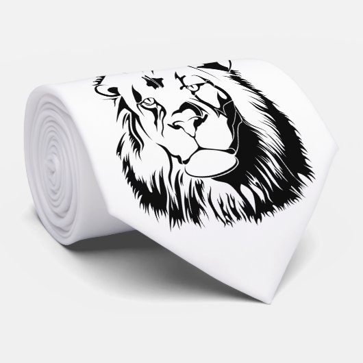 Löwentribal 002 krawatte (Gerollt)