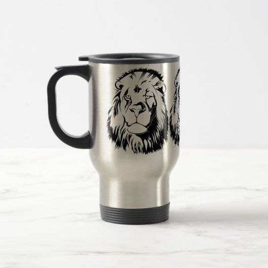 Löwentribal 002 reisebecher (Links)