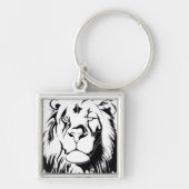 Löwentribal 002 schlüsselanhänger (Vorne)