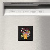 Löwenwache Lasst die Feiertage brüllen Magnet (In Situ (Geschirrspüler))