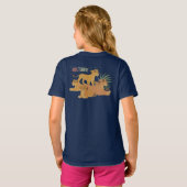 Löwenwächter Kinderhemden, Löwenwächter Kindergart T-Shirt (Schwarz voll)