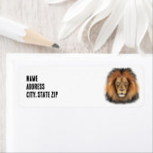 Löwenwasserfarbe Leo Königssafari-Urwaldkatze (Insitu)