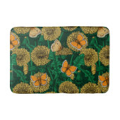 Löwenwiese auf dunkelgrün badematte (Vorderseite)