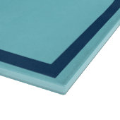 Löwenzahn auf Blau Schneidebrett (Ecke)