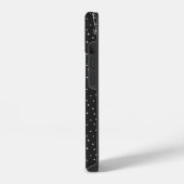 Löwenzahn auf Punkten iPhone Hülle (Linke Seite)