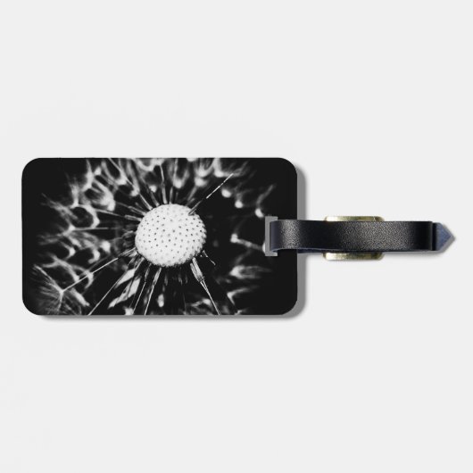 Löwenzahn blacq gepäckanhänger (Rückseite horizontal)