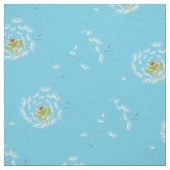 Löwenzahn-Blume mit Blumen Stoff (Muster)