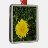 Löwenzahn-Blume Ornament Aus Metall (Rechts)