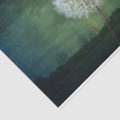 Löwenzahn-Blumen-Flaum-Starry Himmel-Kunst Seidenpapier (Ausschnitt)