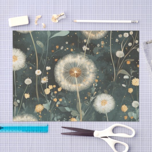 Löwenzahn Design Serie #10 Seidenpapier (Handwerk)