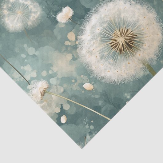 Löwenzahn Design Serie #11 Seidenpapier (Ausschnitt)