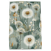 Löwenzahn-Design-Serie #3 Mittlere Geschenktüte (Vorderseite)