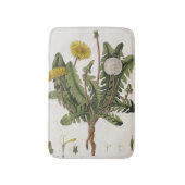 Löwenzahn (Farbstich) Badematte (Vorderseite Vertikal)