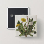 Löwenzahn (Farbstich) Button (Vorne & Hinten)