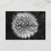 Löwenzahn-Fäserchen Visitenkarte (Vorderseite)