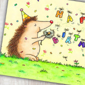 Löwenzahn Geburtstag Postkarte