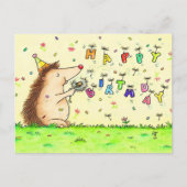 Löwenzahn Geburtstag Postkarte (Vorderseite)