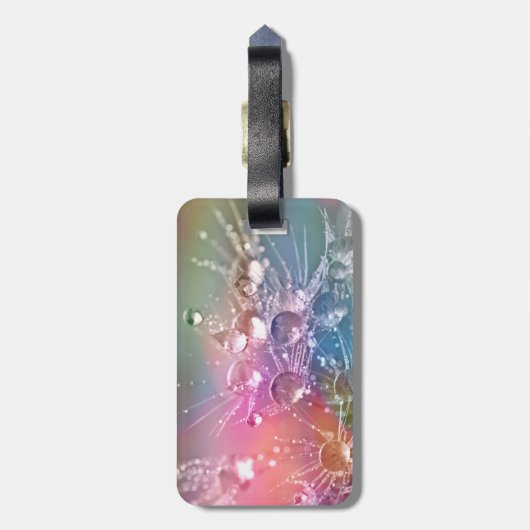 Löwenzahn Gepäckanhänger (Rückseite vertikal)