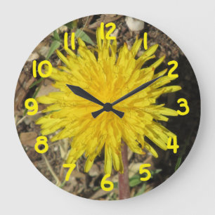 Löwenzahn Große Wanduhr