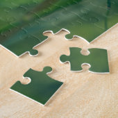 Löwenzahn im Grün mit sanftem Sommerlicht Puzzle (Seite)