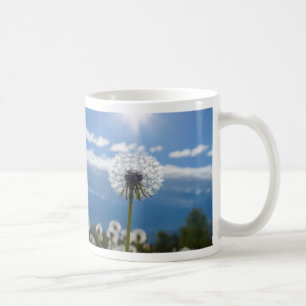 Löwenzahn im Licht Kaffeetasse