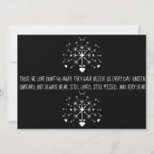 Löwenzahn im Wind in der Erinnerung (Rückseite)