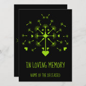 Löwenzahn im Wind in der Erinnerung (Vorne/Hinten)