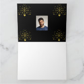 Löwenzahn im Wind in liebevoller Erinnerung Karte (Innenseite)