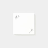 Löwenzahn im Wind Post-it Klebezettel (Vorderseite)