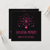 Löwenzahn in der liebenden Speicherkarte Karte (Vorderseite/Rückseite Beispiel)