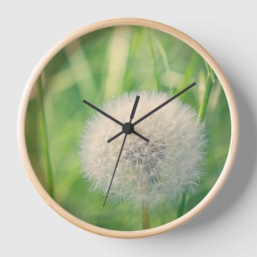 Löwenzahn in einem Märchen Uhr (Vorderseite)