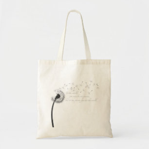 Löwenzahn Inspiration Budget Tote Tragetasche