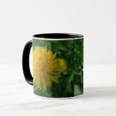 Löwenzahn ist schöne auch Tasse (Vorderseite Links)