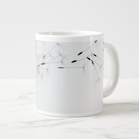 Löwenzahn Jumbo-Tasse (Vorderseite Rechts)