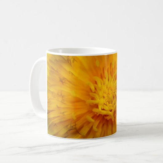 Löwenzahn Kaffeetasse (Vorderseite Links)