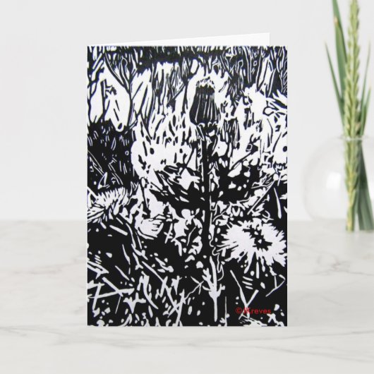 Löwenzahn-Karte Karte (Vorderseite)