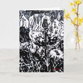 Löwenzahn-Karte Karte (Gelbe Blume)